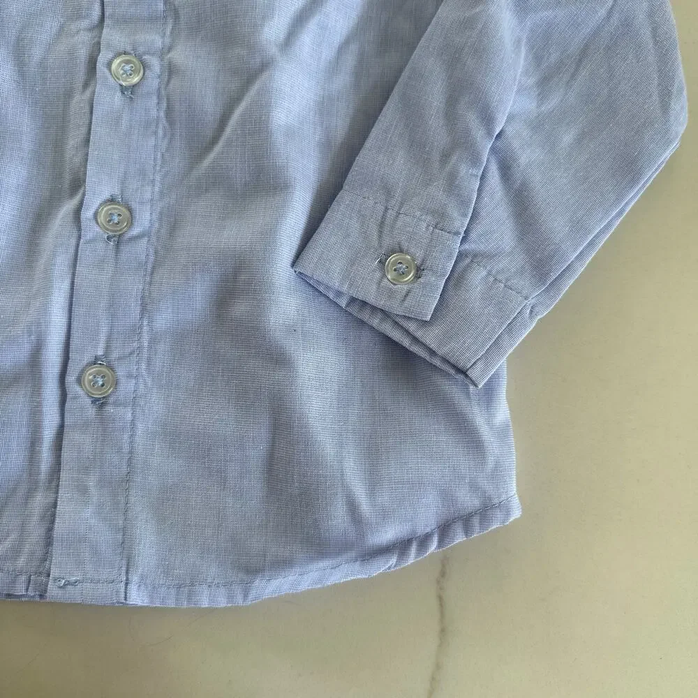 Blue Dress Shirt Bundle - Edgehill & Children's Place - 18 Months